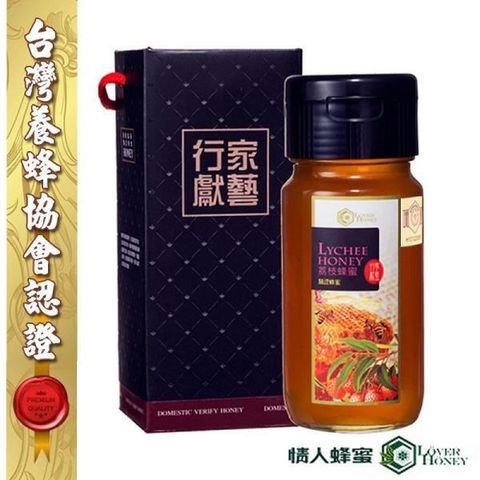 情人蜂蜜 【南紡購物中心】 台灣養蜂協會認證-荔枝蜂蜜700g