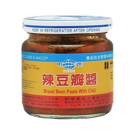 【南紡購物中心】 明德辣豆瓣醬(小)165g