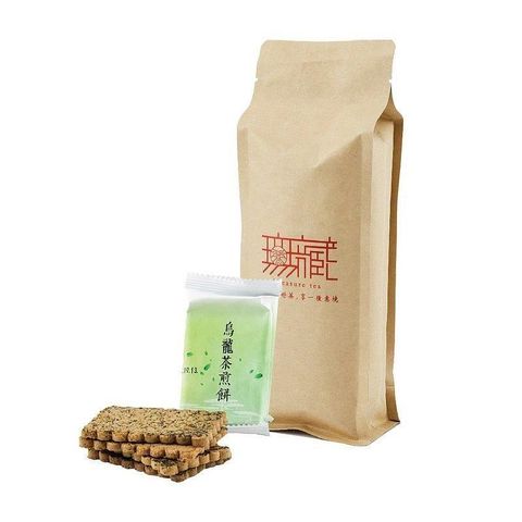 【茶食光光】無藏嚴製茶點-烏龍茶煎餅(12入袋裝*3袋)