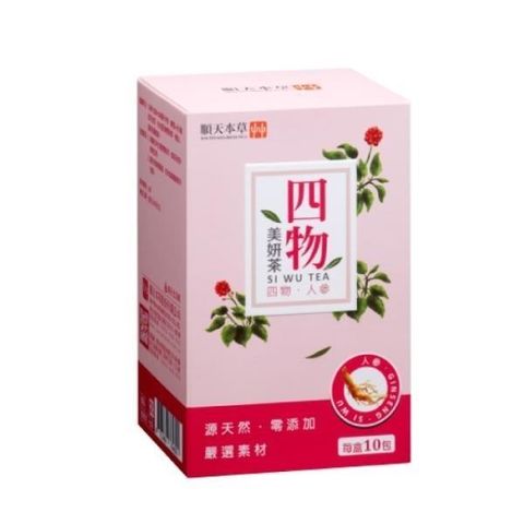 Sun Ten 順天本草 【南紡購物中心】 四物美妍茶(10入/盒)