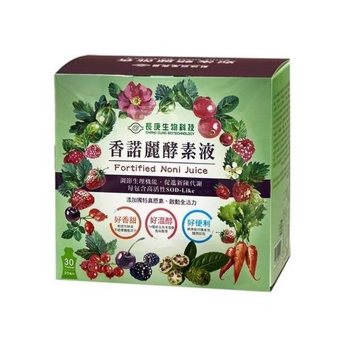 長庚生技 【南紡購物中心】 香諾麗酵素液 (30包/盒)