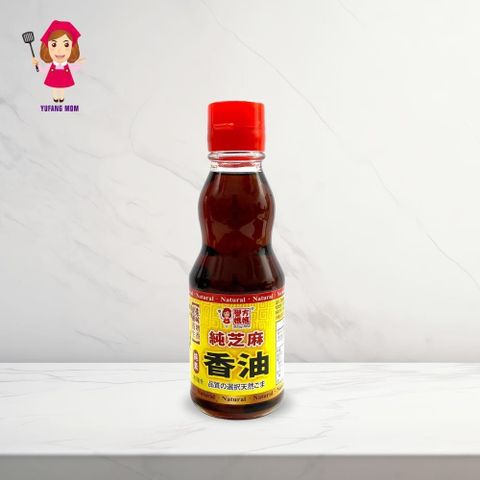 譽方媽媽 芝麻香油 白芝麻油 185ml