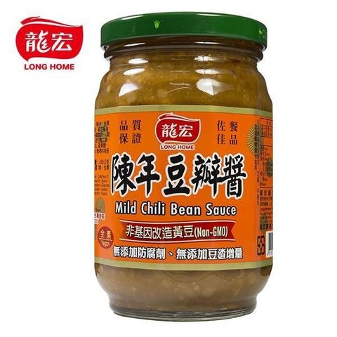 龍宏 【南紡購物中心】 陳年豆瓣醬460g 