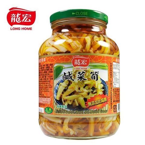 龍宏 【南紡購物中心】 鹹菜筍 760g 