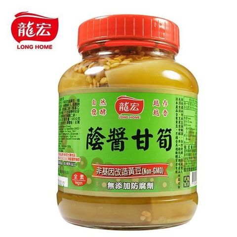 龍宏 【南紡購物中心】 蔭醬甘筍 850g