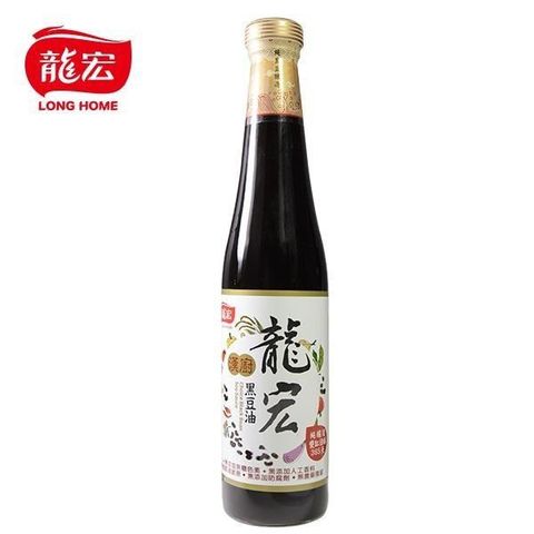 龍宏 【南紡購物中心】 漢廚黑豆油 420ml 