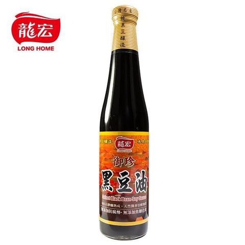 龍宏 【南紡購物中心】 御珍黑豆油 420ml 