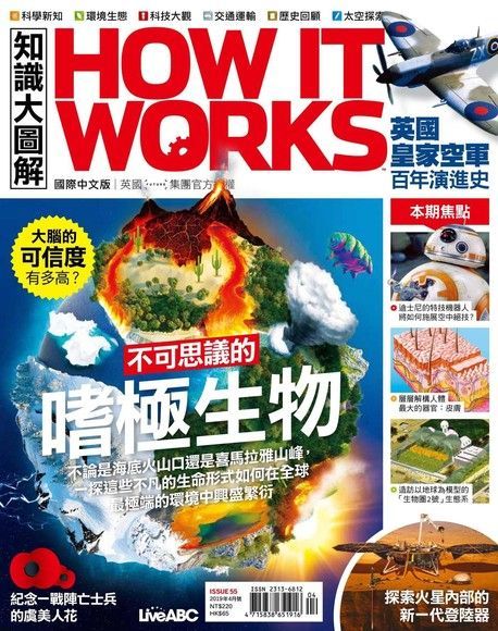 HOW IT WORKS知識大圖解國際中文版 04月號/2019 第55期（讀墨電子書）