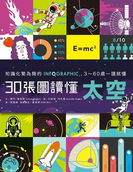  知識化繁為簡的INFOGRAPHIC：30張圖讀懂太空（讀墨電子書）