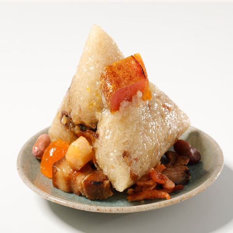 【華得水產】東港古早味烏魚子干貝粽10粒組(180g/粒)