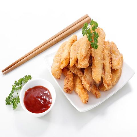 華得水產 酥炸魷魚條8包組(250g/包)