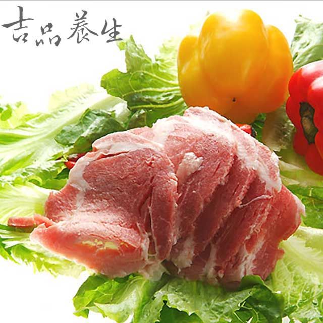 吉品養生 安心豬系列_梅花肉片(300g)