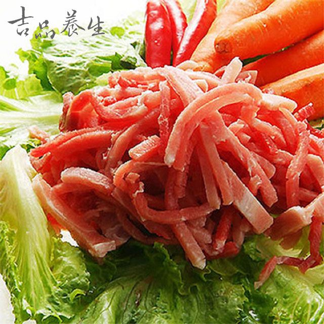 吉品養生 安心豬系列_低脂肉絲(600g)