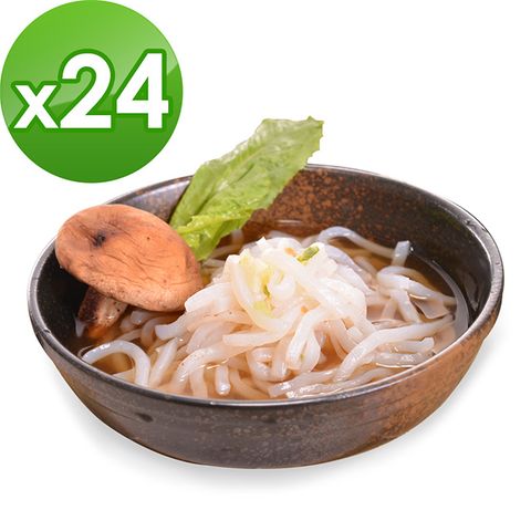 樂活e棧 低卡蒟蒻麵 原味烏龍+濃湯(共24份)