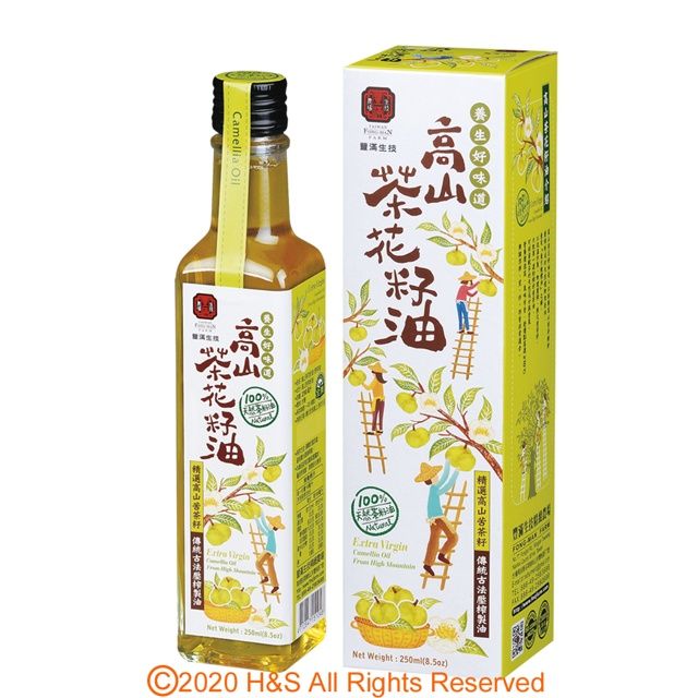 豐滿生技 高山茶花籽油(苦茶油)(250ml/盒)