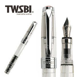 TWSBI 三文堂 台灣  《鑽石 580 系列鋼筆》透明