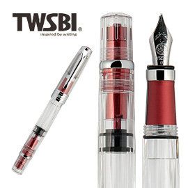 TWSBI 三文堂 台灣 AL 《鑽石 580AL 系列鋼筆》陽極喜金紅