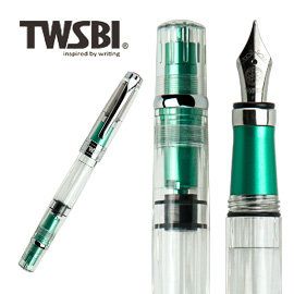 TWSBI 三文堂 台灣  《鑽石 580AL 系列鋼筆》陽極翡翠綠