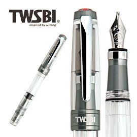 台灣 TWSBI 三文堂《鑽石 580AL R 系列鋼筆》銀灰