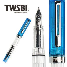 台灣 TWSBI 三文堂《ECO 系列鋼筆》果凍藍