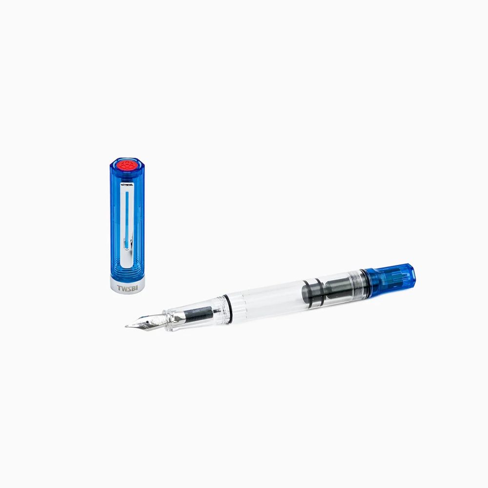 TWSBI 三文堂 《ECO 系列鋼筆》果凍藍 Transparent Blue