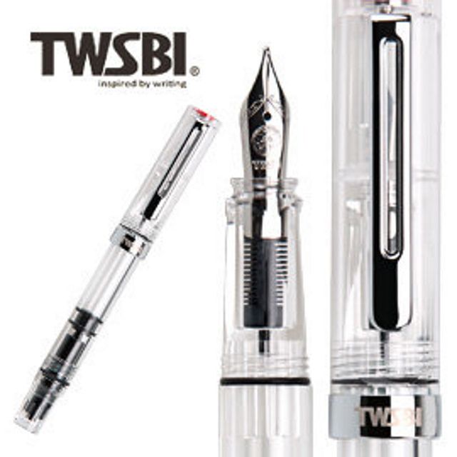 TWSBI 三文堂 台灣  《ECO T 系列鋼筆》透明