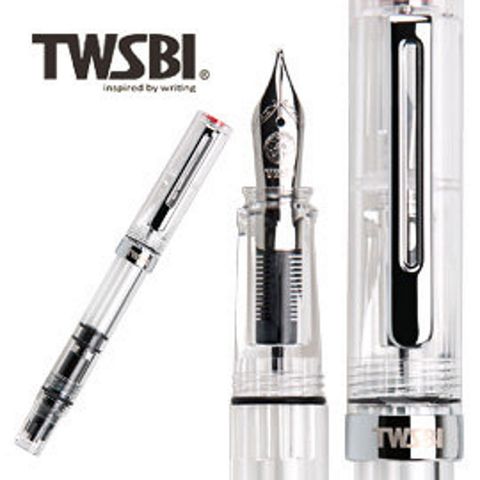 TWSBI 三文堂 台灣  《ECO T 系列鋼筆》透明