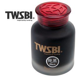 TWSBI 三文堂 鋼筆墨水 / 純黑 Black / 70ml