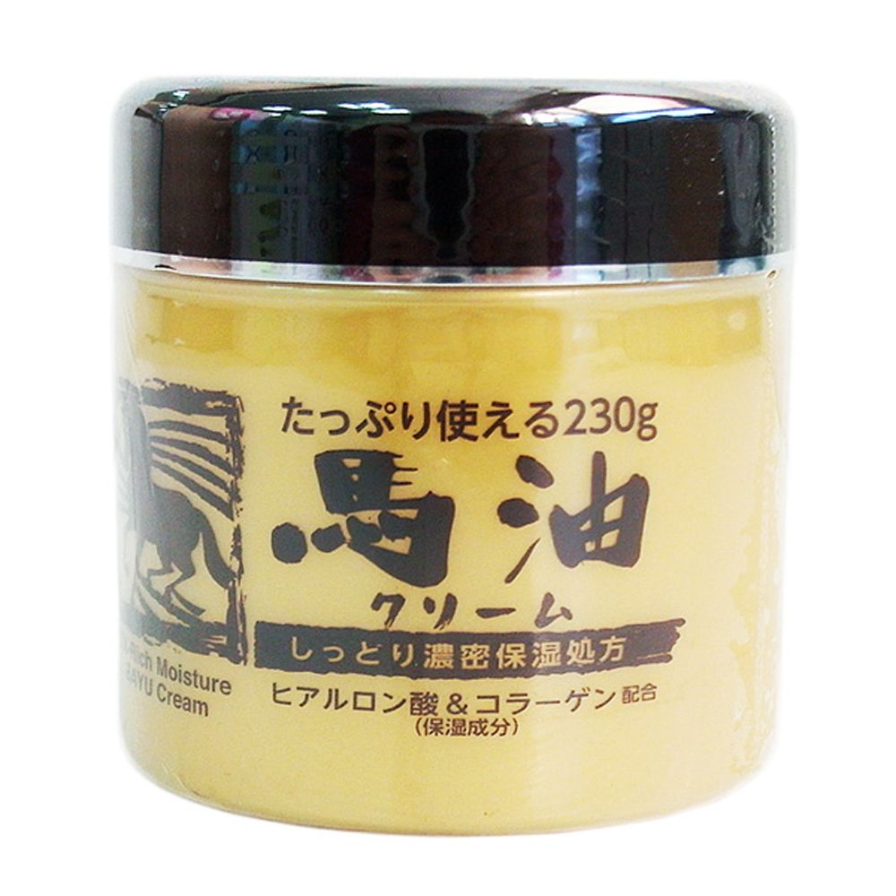 一品川流 日本Ex-Rich Moisture馬油身體乳霜-230g-3入組