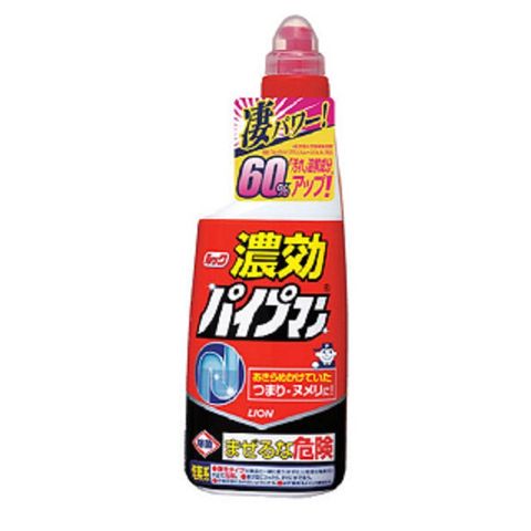 LION 日本獅王 日本濃效水管清潔劑450ml