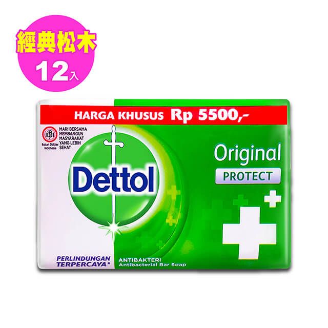 Dettol 滴露 抗菌香皂 105g 經典松木 12入