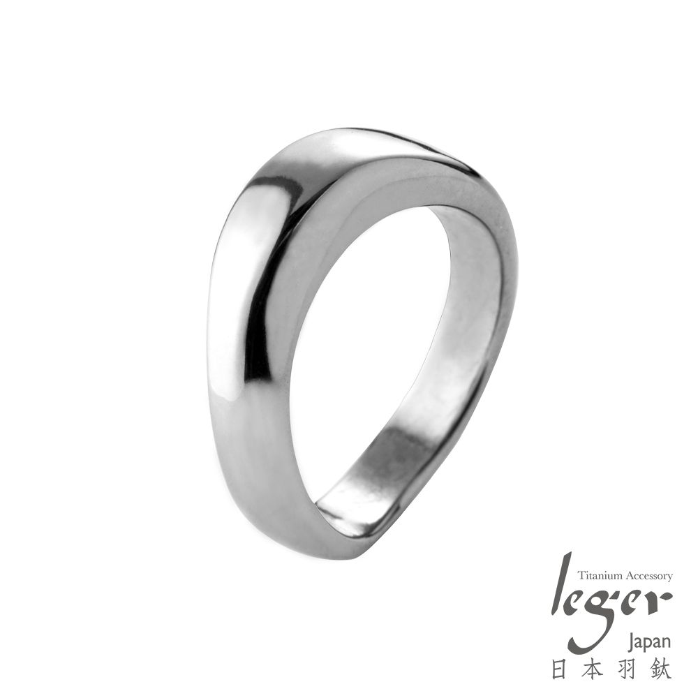 Leger 日本羽鈦 《純淨》純鈦戒指