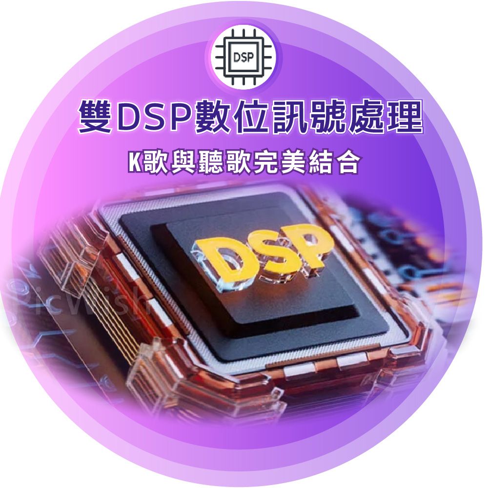DSP雙DSP數位訊號處理K歌與聽歌完美結合DSP