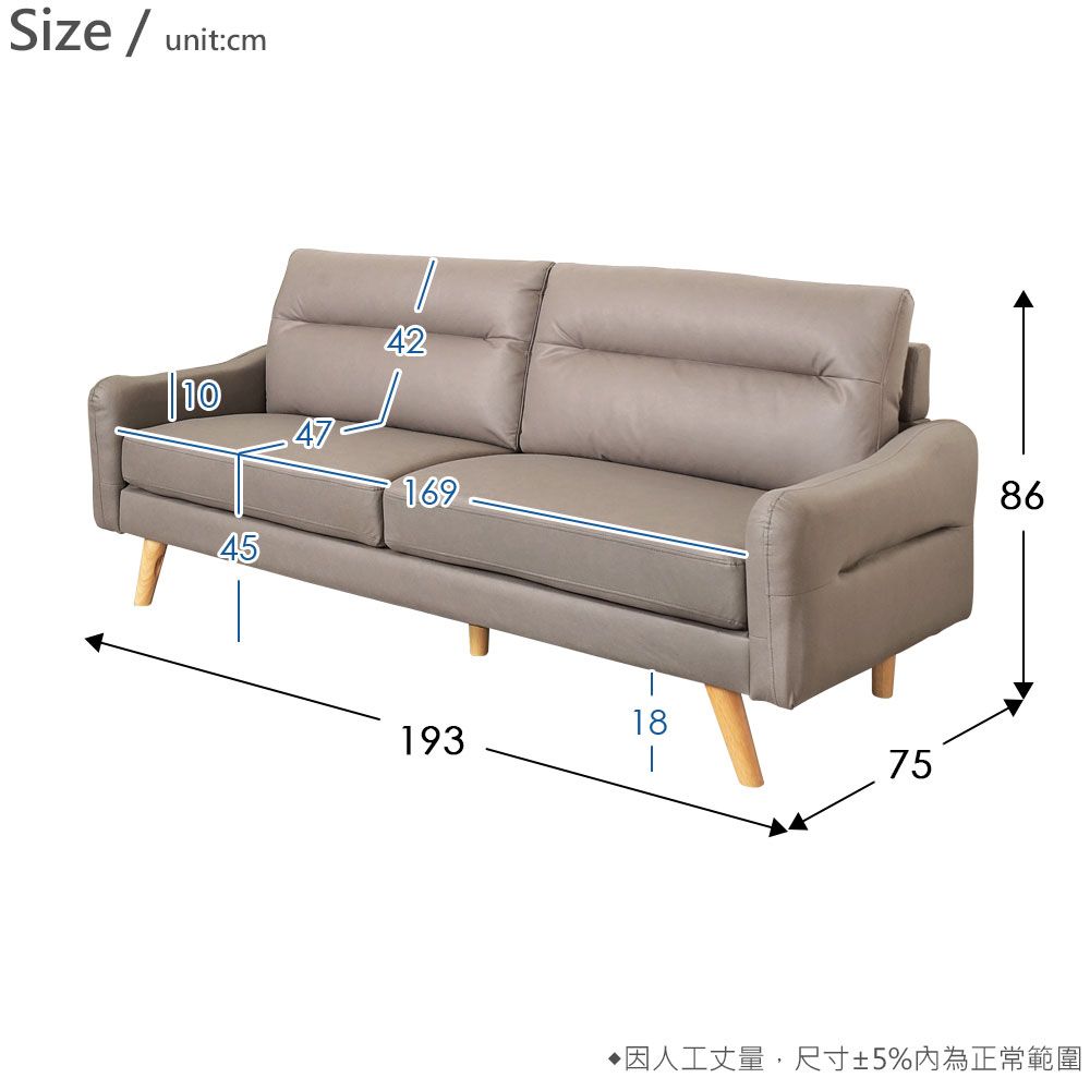 Size / unitcm1047421694518193  7586因人工丈量,尺寸5%內為正常範圍