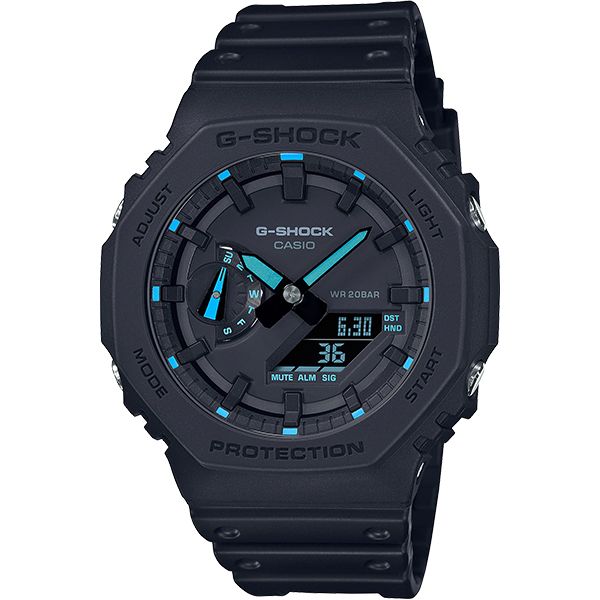 ADJUSTMODEG-SHOCKG-SHOCKCASIO DSTHNDMUTE ALM SIGPROTECTIONLIGHTSTART