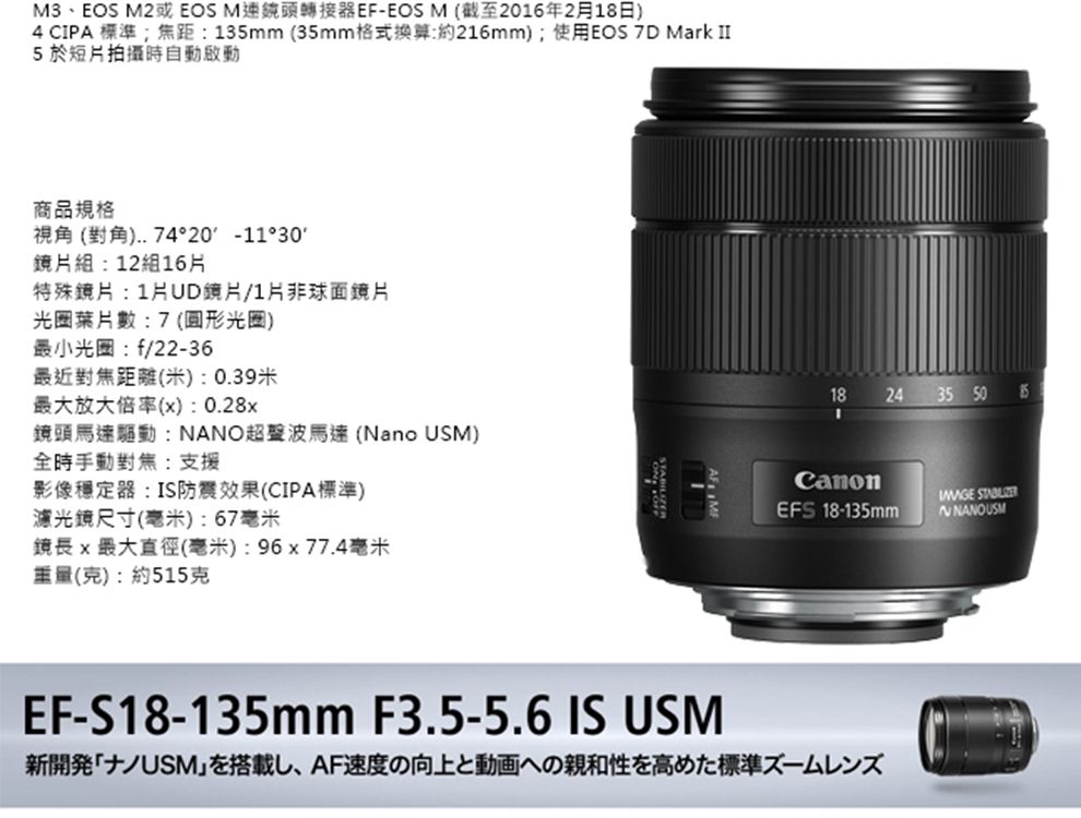 日本初の公式 CanonEF-S18-135mm F3.5-5.6 IS USM | diakoniausa.org