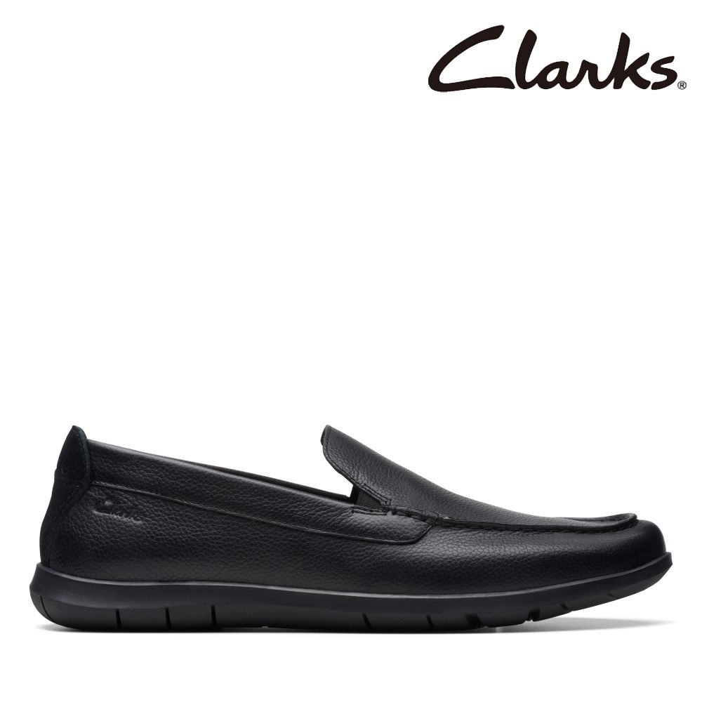 Clarks】男款Flexway Step全皮面簡約設計莫卡辛鞋CLM76952C - PChome 