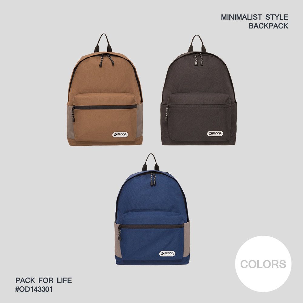 PACK FOR LIFE#OD143301MINIMALIST STYLEBACKPACKCOLORS