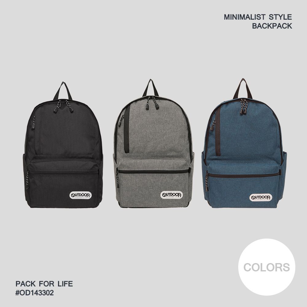 PACK FOR LIFE#OD143302MINIMALIST STYLEBACKPACKCOLORS