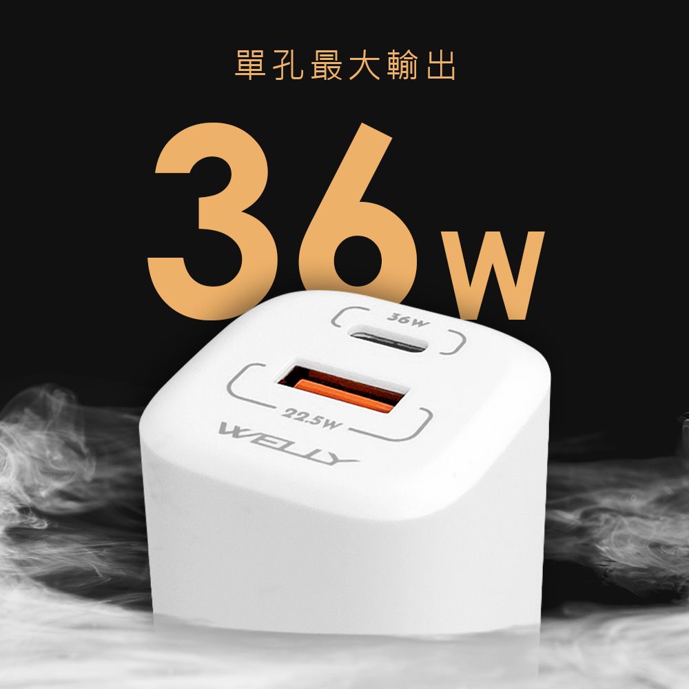 單孔最大輸出22.5WWELLY